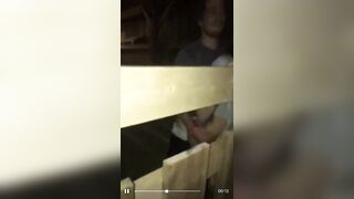 Couple having sex at party while friends watch! Blonde kisses a brunette! - Drunken