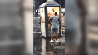 public Sex In A Phone Booth