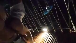 Drunk: Sex at night on the yacht near the pier