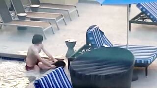 Drunk: Couple Copulates Publicly In The Pool In A Spa Hotel