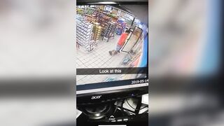 Just do it . Blowjob in the store. They forgot that they are in a public place. - Drunken