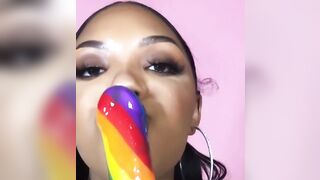Cock Engulfing Lips: Sugar-plum