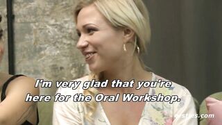 Gabi's Oral Sex Workshop.