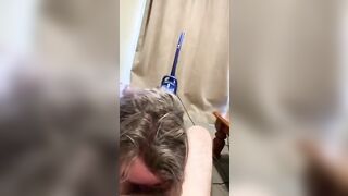 clip from a throat training session - Face Fuck