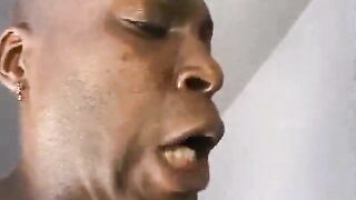 Facual cumshots: 2 loads decorate Cricket's concupiscent face